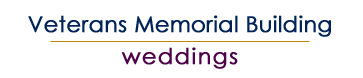Weddings and Receptions at The Veterans Memorial Building